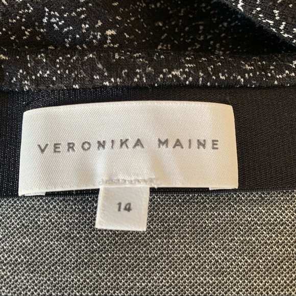 VERONIKA MAINE A line stretch fabric skirt - Picture 3 of 5